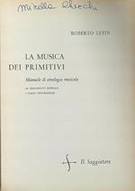 La musica dei primitivi