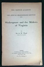 Shakespeare and the Makers of Virginia