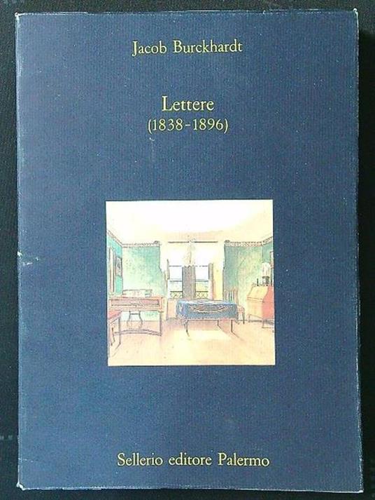 Lettere 1838-1896 - Jacob Burckhardt - copertina