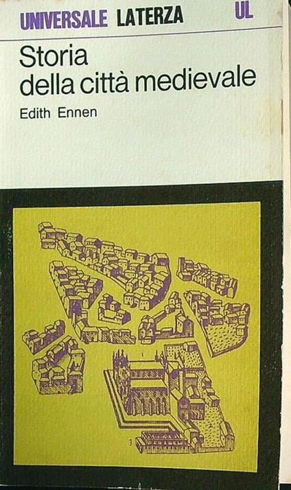 Storia della città medievale - Edith Ennen - copertina