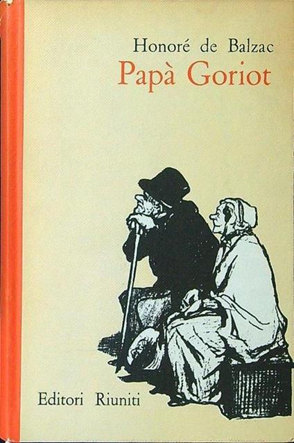 Papà Goriot - Honoré de Balzac - copertina