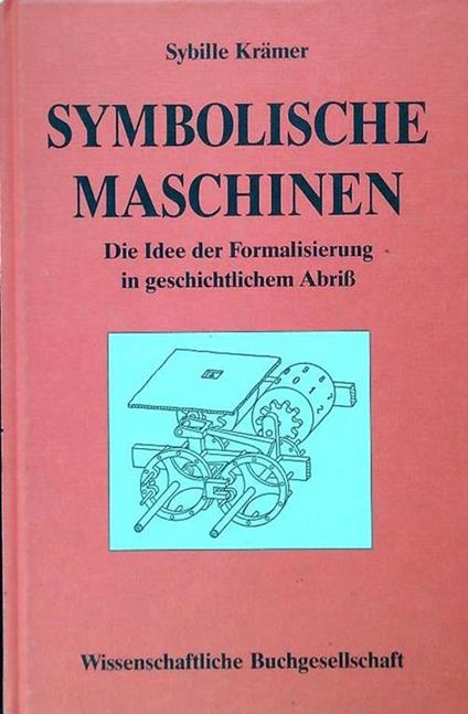 Symbolische Maschinen - Sybille Kramer - copertina