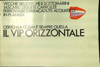 Il vip orizzontale - copertina