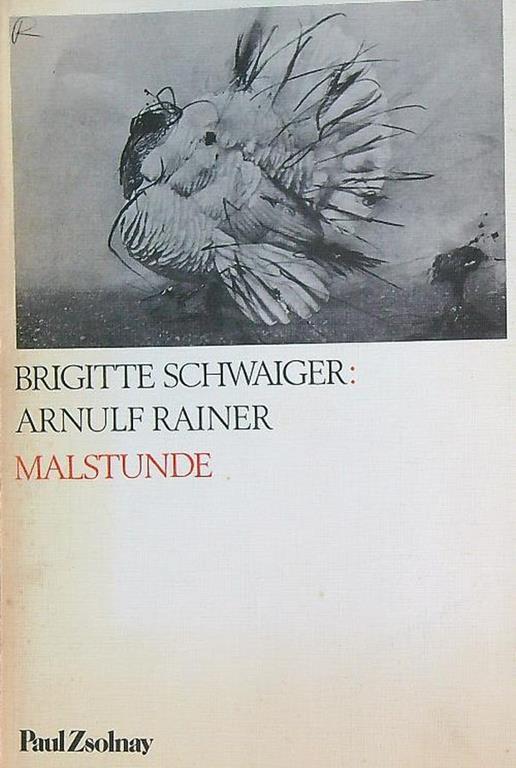 Malstunde - Brigitte Schwaiger - copertina