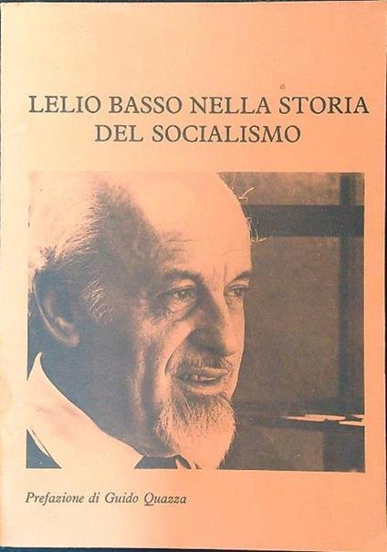 Lelio Basso nella storia del socialismo - copertina