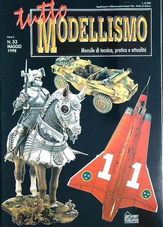 Tutto modellismo 53/maggio 1998 - copertina