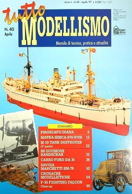 Tutto modellismo 40/aprile 97 - copertina