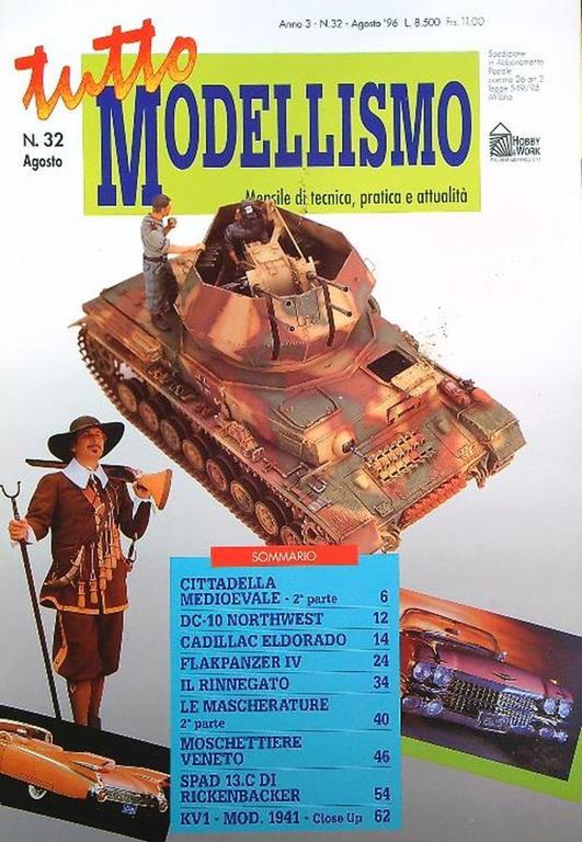 Tutto modellismo 32/agosto 96 - copertina