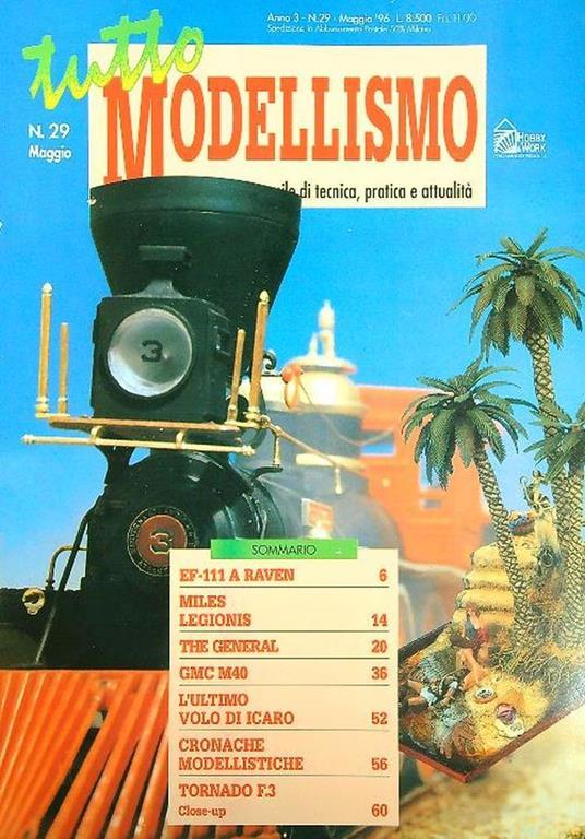 Tutto modellismo 29/maggio 96 - copertina