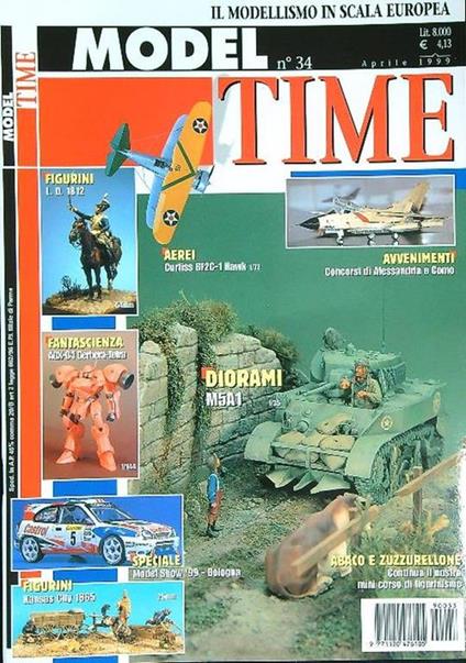 Model time 34/aprile 1999 - copertina