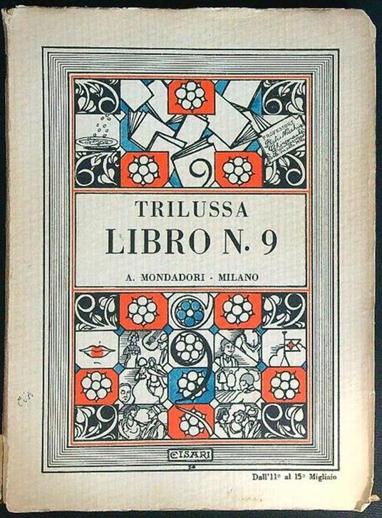 Libro n. 9 - Trilussa - copertina