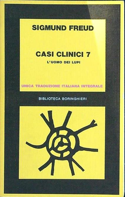 Casi clinici 7. L'uomo dei lupi - copertina