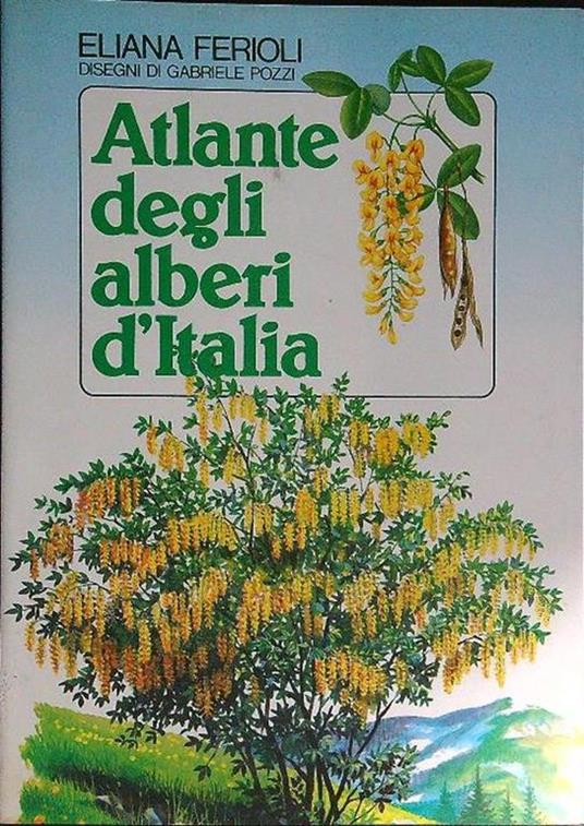 Atlante degli alberi d'Italia - Eliana Ferioli - copertina