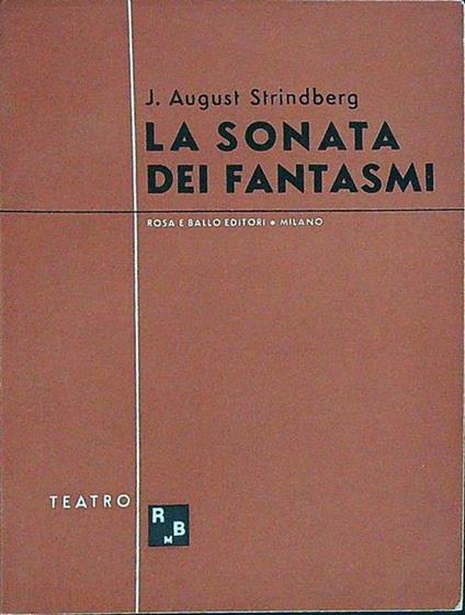 La sonata dei fantasmi - copertina