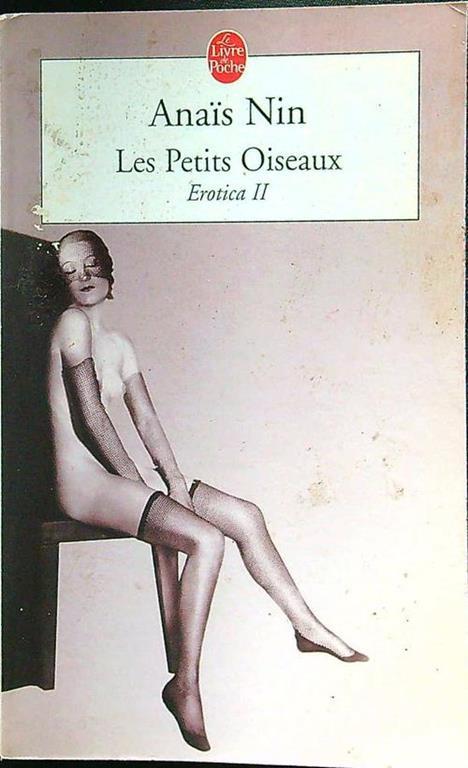 Les petits Oiseaux Erotica II - Anaïs Nin - copertina