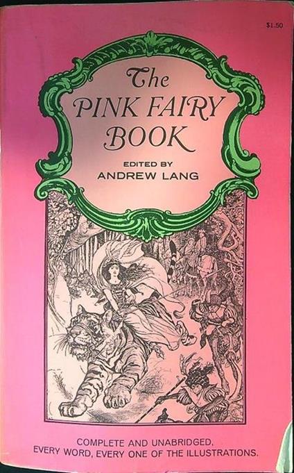 The Pink Fairy Book - Andrew Lang - copertina