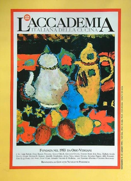 L' accademia italiana della cucina 57/luglio 1995 - copertina