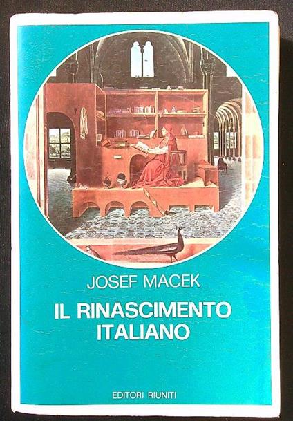 Rinascimento italiano - Josef Macek - copertina