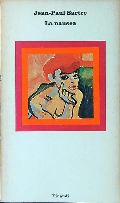 nausea - Jean-Paul Sartre - copertina