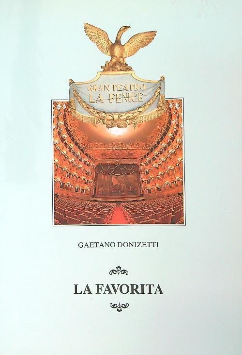 favorita - Gaetano Donizetti - copertina