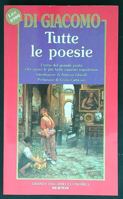 Tutte le poesie - Salvatore Di Giacomo - copertina