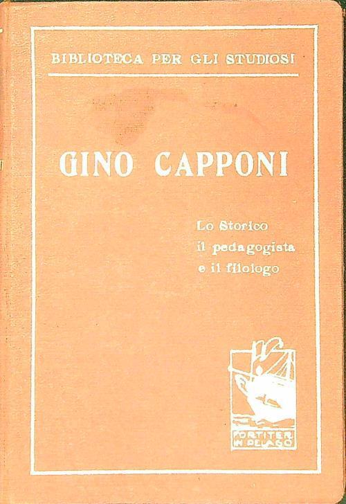 Gino Capponi - Andrea Ferrari - copertina