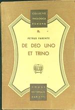 De deo uno et trino