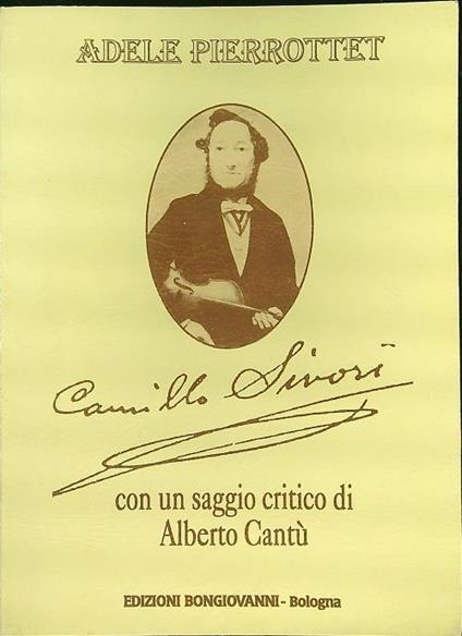 Camillo Sivori - Adele Pierrottet - copertina