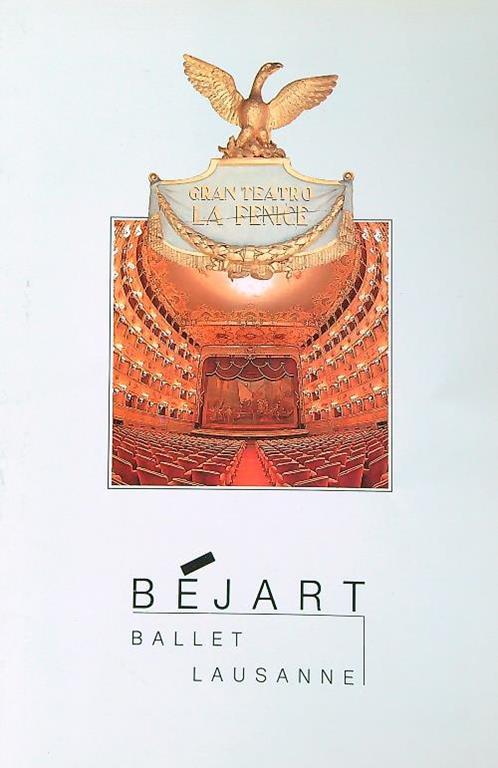 Bejart. Ballet Lausanne 1989 - copertina
