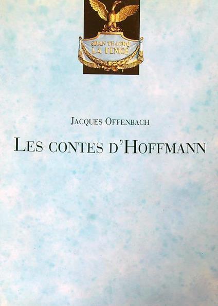 contes d'Hoffmann - Jacques Offenbach - copertina