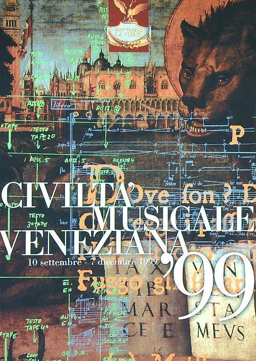 Civiltà musicale veneziana '99 - copertina