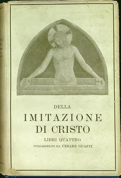 Della imitazione di Cristo - Cesare Guasti - copertina