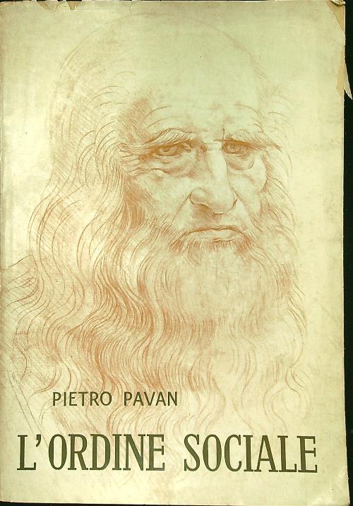 ordine sociale - Pietro Pavan - copertina