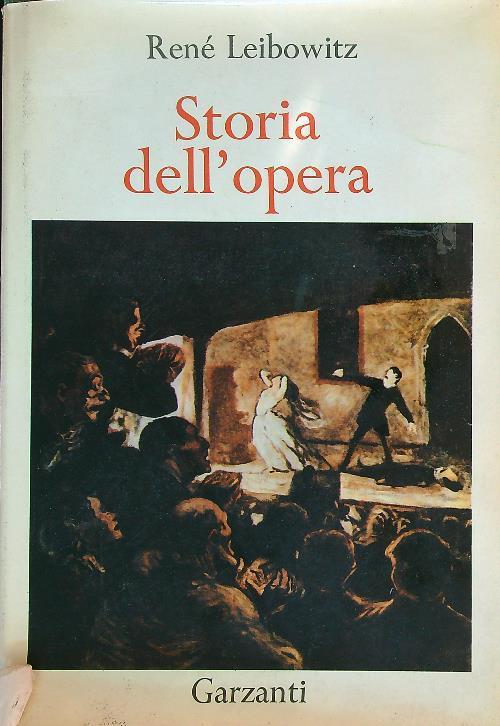 Storia dell'opera - René Leibowitz - copertina