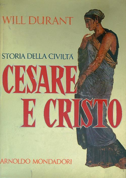 Cesare e cristo - Will Durant - copertina