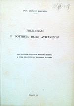 Preliminari e dottrina delle avitaminosi