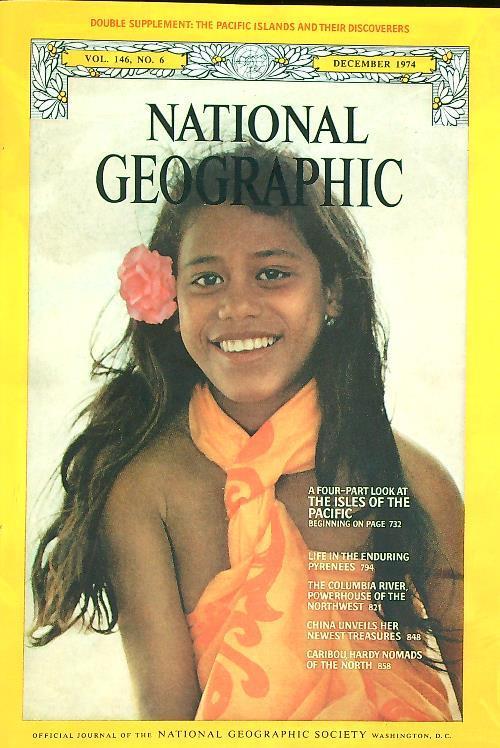 National geographic vol 146, n 6/december 1974 - copertina