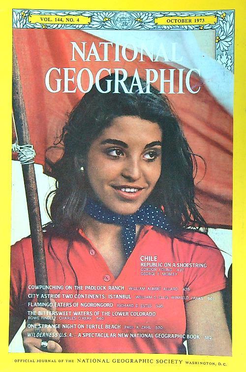 National Geographic vol 144, n 4/october 1973 - copertina