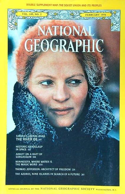 National Geographic vol 149, n 2/february 1976 - copertina