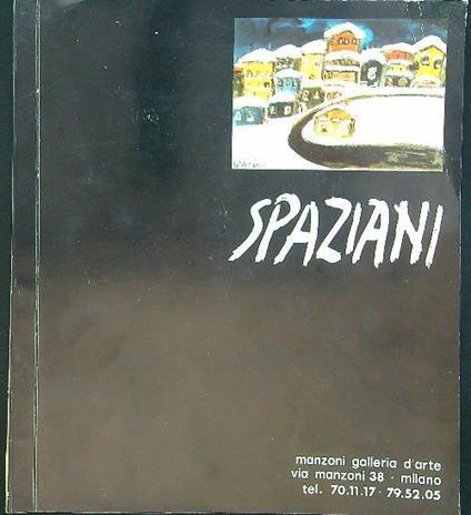 Spaziani - copertina