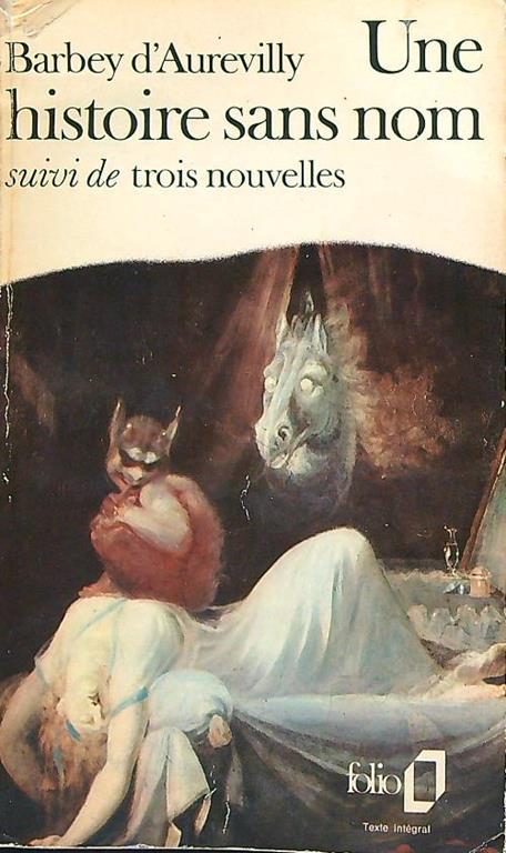 histoire sans nom - Barbey d'Aurevilly - copertina