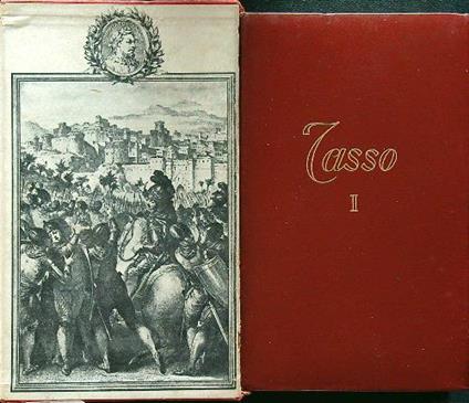 Tutte le poesie di Torquato Tasso vol 1 - Lanfranco Caretti - copertina