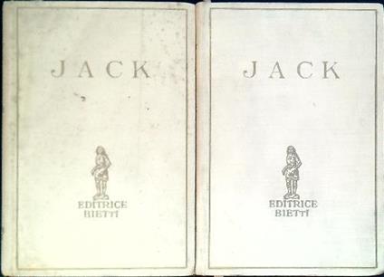 Jack. 2 Volumi - Alphonse Daudet - copertina