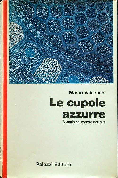 cupole azzurre - Marco Valsecchi - copertina