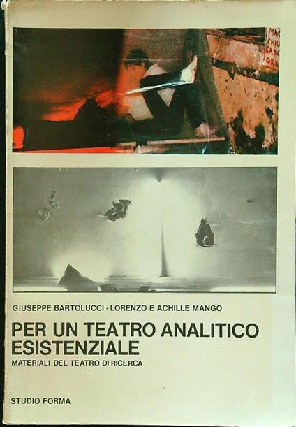 Per un teatro analitico essenziale - F. Bartolucci - copertina