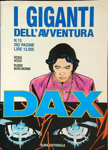 giganti dell'avventura n. 15. Dax - Robin Wood - copertina