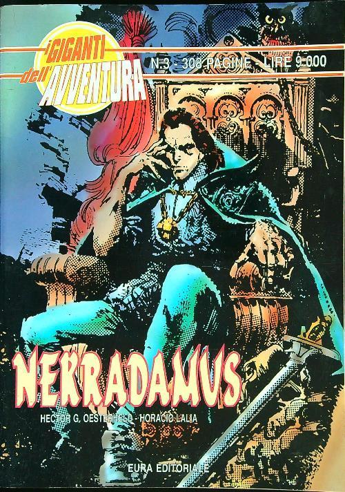 giganti dell'avventura n. 3. Nekradamus - Hector Oesterheld - copertina