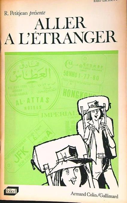 Aller a l'etranger - Roger Petitjean - copertina