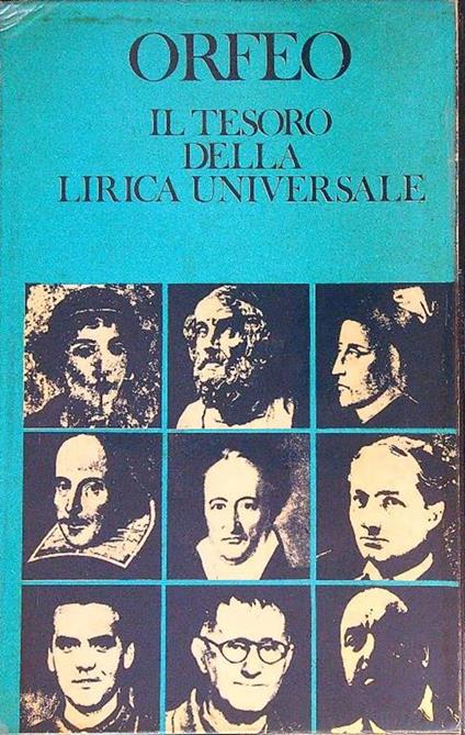 Orfeo. Il tesoro della lirica universale - Vincenzo Errante - copertina