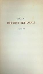 Discorsi rettorali